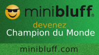 Rodolphe joue au Minibluff